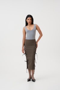 EIRENE EYELET SKIRT