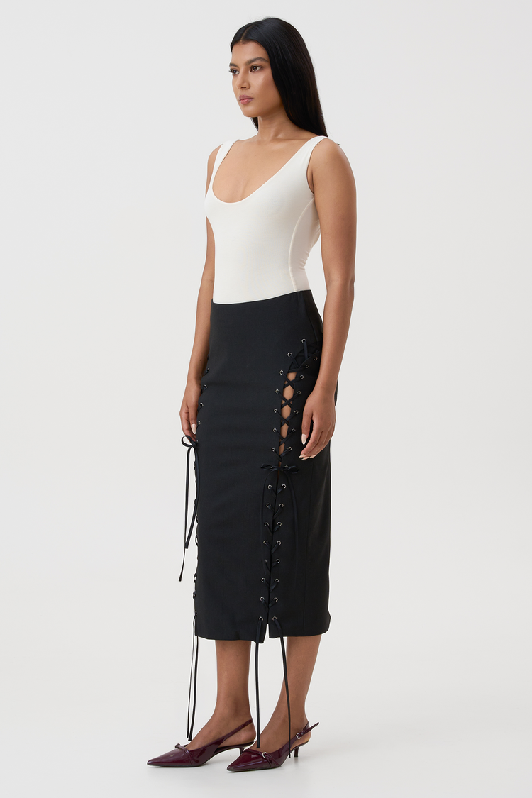 EIRENE EYELET SKIRT