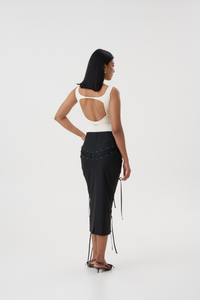 ELA PLUNGE NECK BODYSUIT