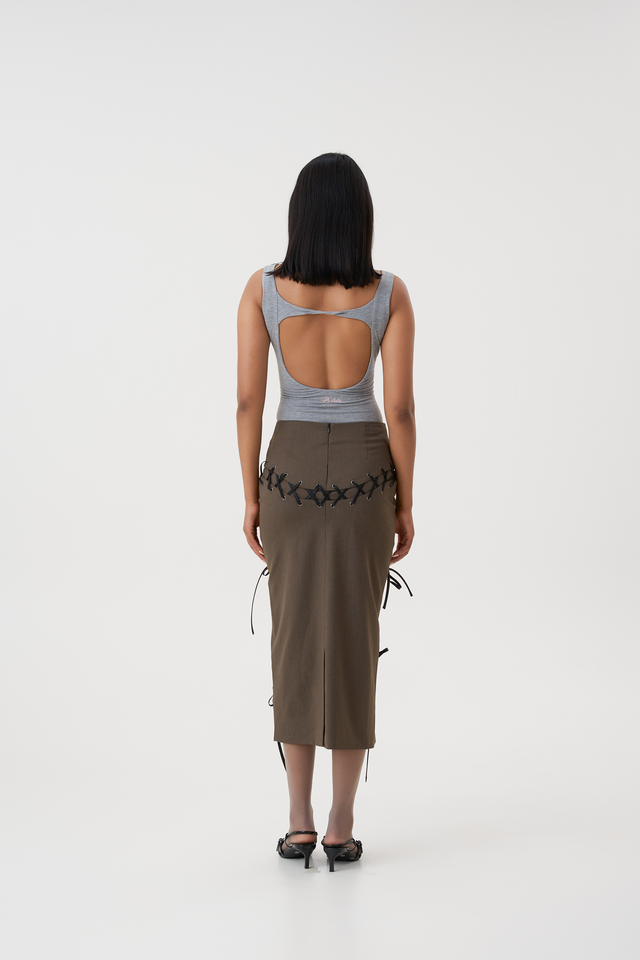 EIRENE EYELET SKIRT