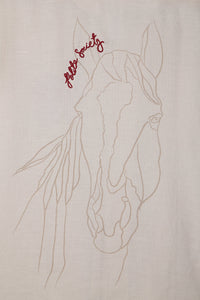 HAND APPLIQUE BOWLING SHIRT