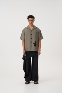 HAND APPLIQUE BOWLING SHIRT