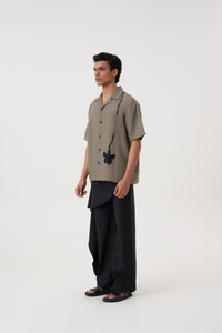 HAND APPLIQUE BOWLING SHIRT