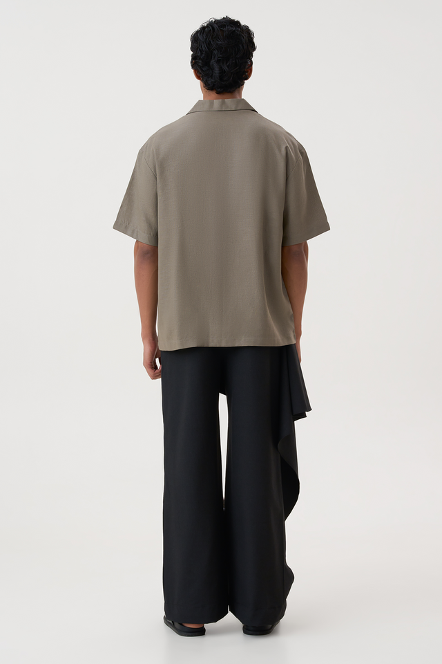 HAND APPLIQUE BOWLING SHIRT