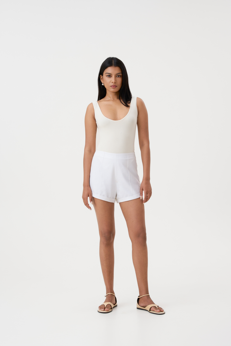 ELA PLUNGE NECK BODYSUIT