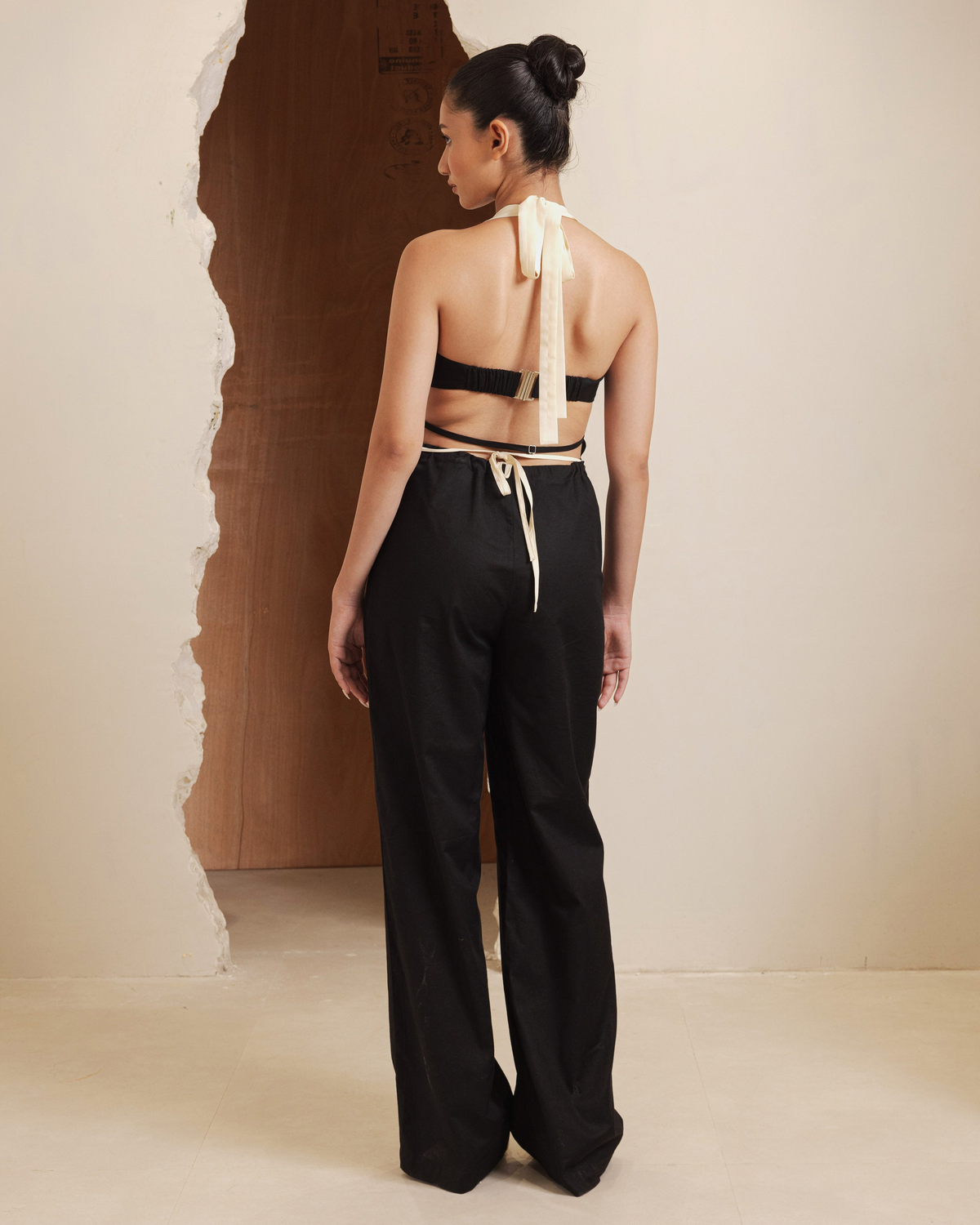 IRIS HALTERNECK JUMPSUIT