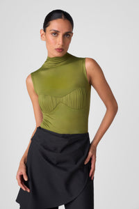 JAYNE RUCHED BODYSUIT