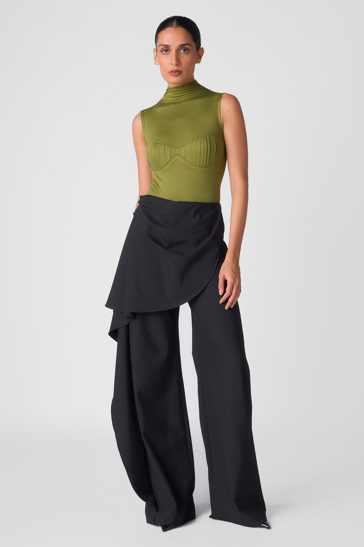 JAYNE RUCHED BODYSUIT