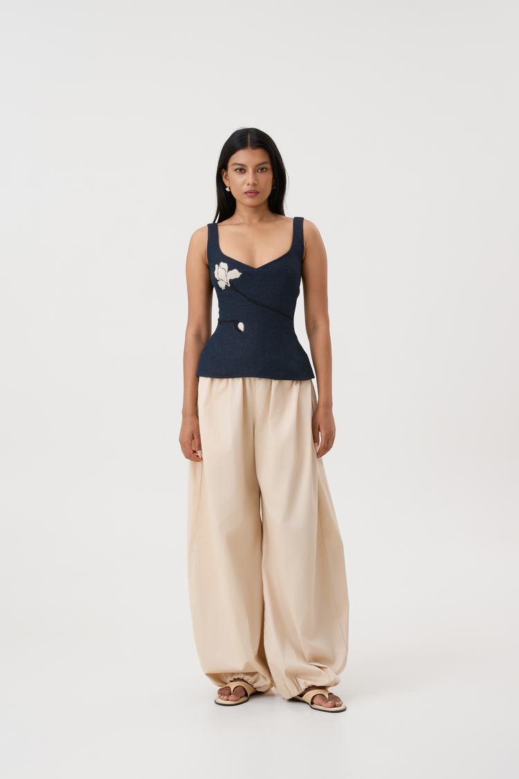 VERA GATHERED PANTS