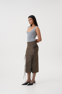 EIRENE EYELET SKIRT