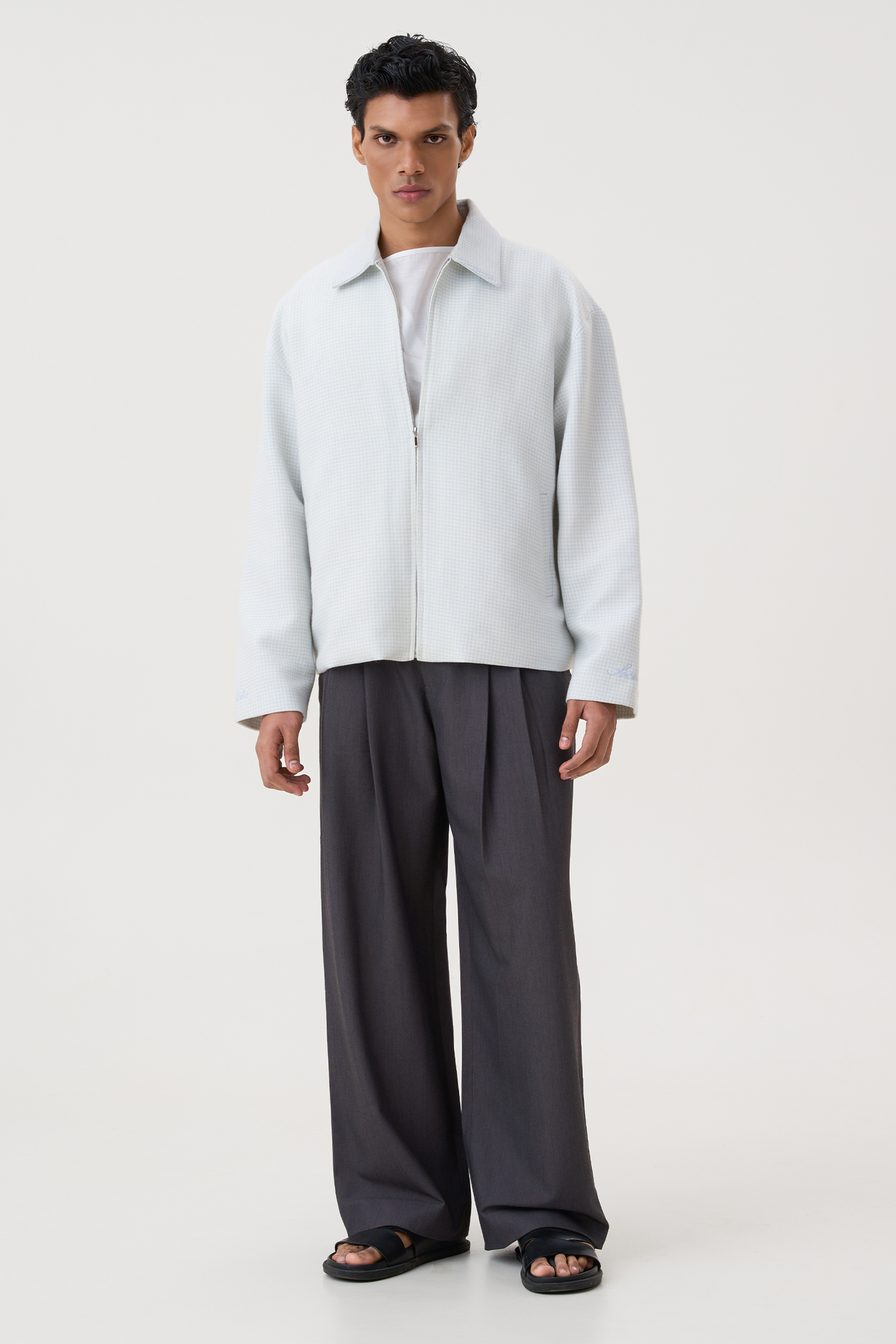 HANDWOVEN WOOL JACKET