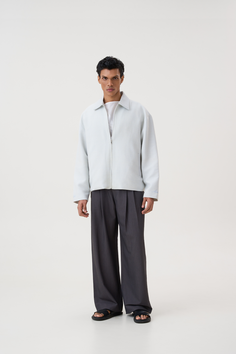 HANDWOVEN WOOL JACKET