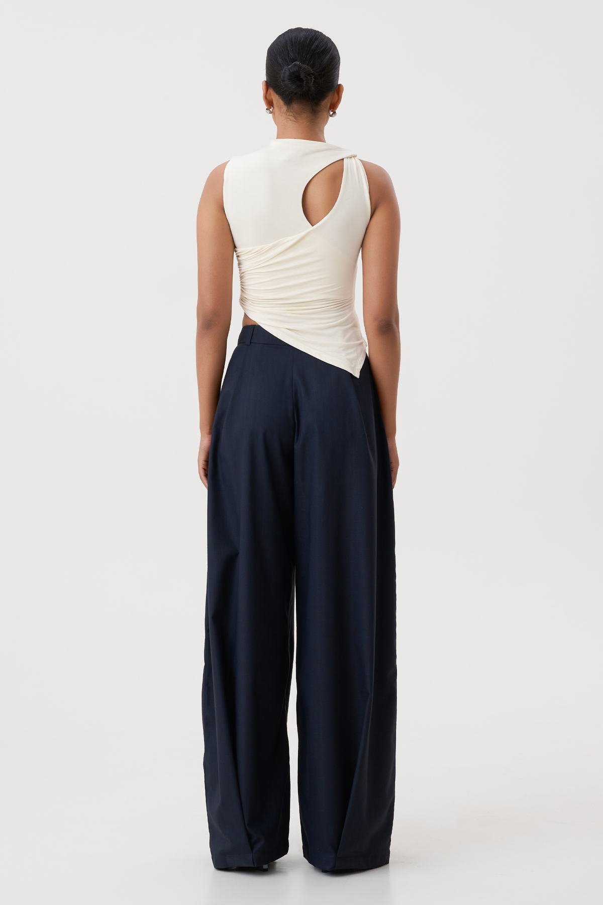 IRA PLEATED TROUSERS