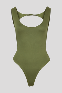 ELA PLUNGE NECK BODYSUIT