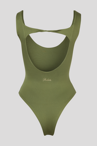 ELA PLUNGE NECK BODYSUIT