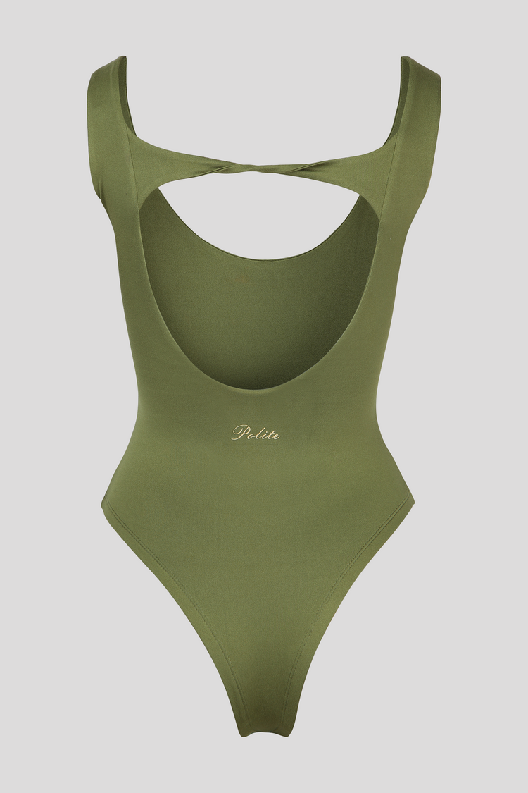 ELA PLUNGE NECK BODYSUIT