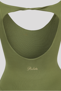ELA PLUNGE NECK BODYSUIT