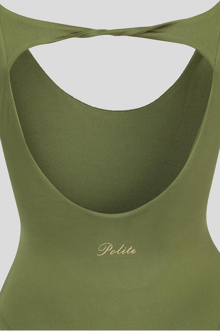ELA PLUNGE NECK BODYSUIT
