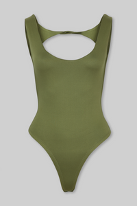 ELA PLUNGE NECK BODYSUIT