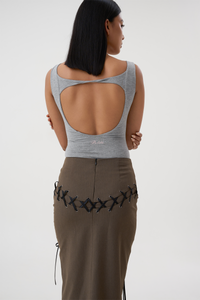 ELA PLUNGE NECK BODYSUIT