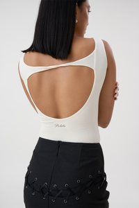 ELA PLUNGE NECK BODYSUIT