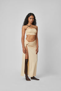 BANDEAU HI-SLIT SKIRT - Polite Society