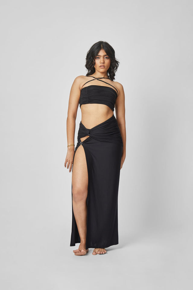 BANDEAU HI-SLIT SKIRT - Polite Society