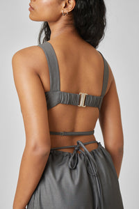 BELT-STRAP OPEN BACK JUMPSUIT - Polite Society