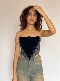 BOWS OVERLOAD CORSET TOP - Polite Society