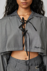 BOXY CROPPED SHIRT - Polite Society