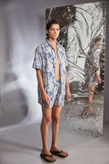 BREEZE LINEN PRINTED SHIRT - Polite Society