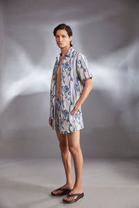 BREEZE LINEN PRINTED SHIRT - Polite Society