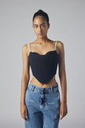 BUSTIER LOUNGE CORSET TOP - Polite Society