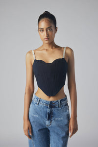 BUSTIER LOUNGE CORSET TOP - Polite Society