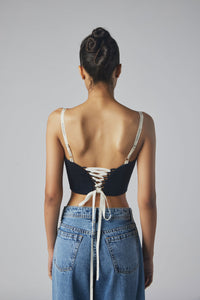 BUSTIER LOUNGE CORSET TOP - Polite Society