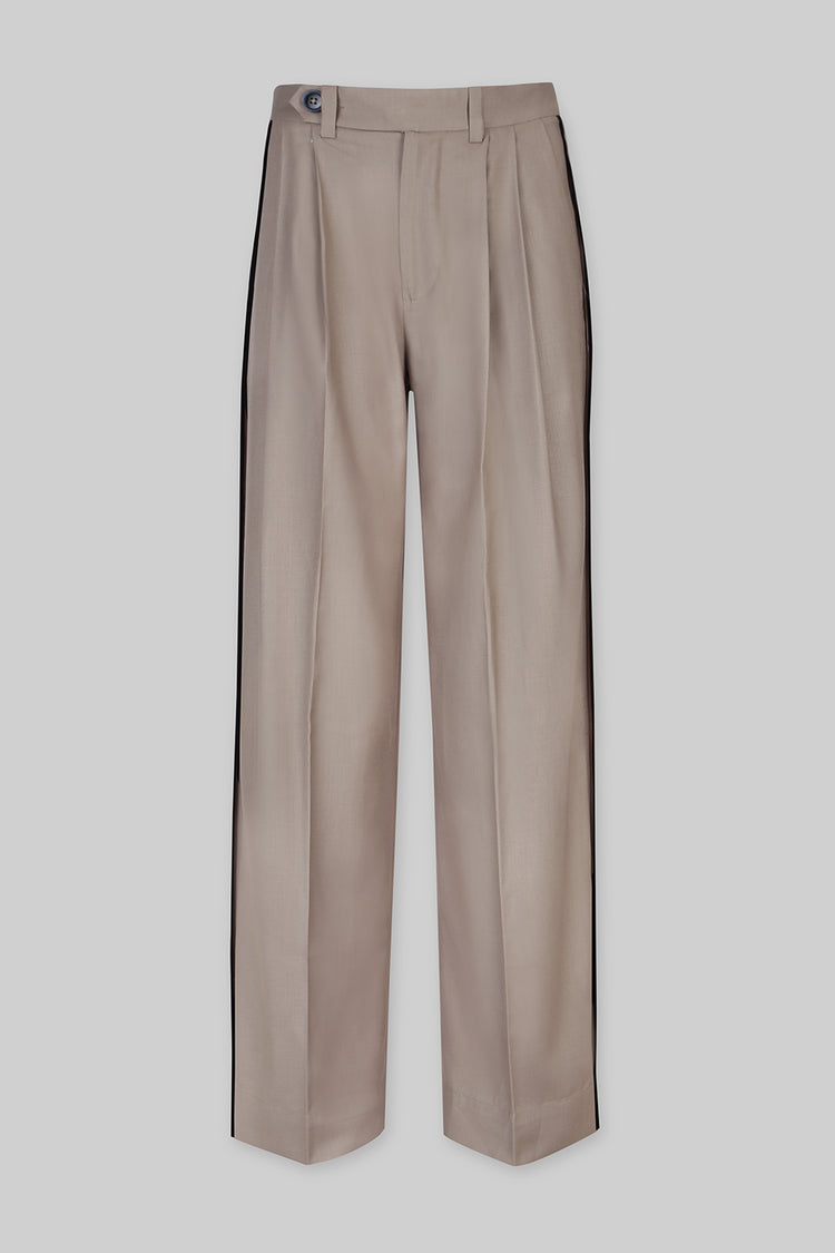 CORE PLEATED TROUSERS