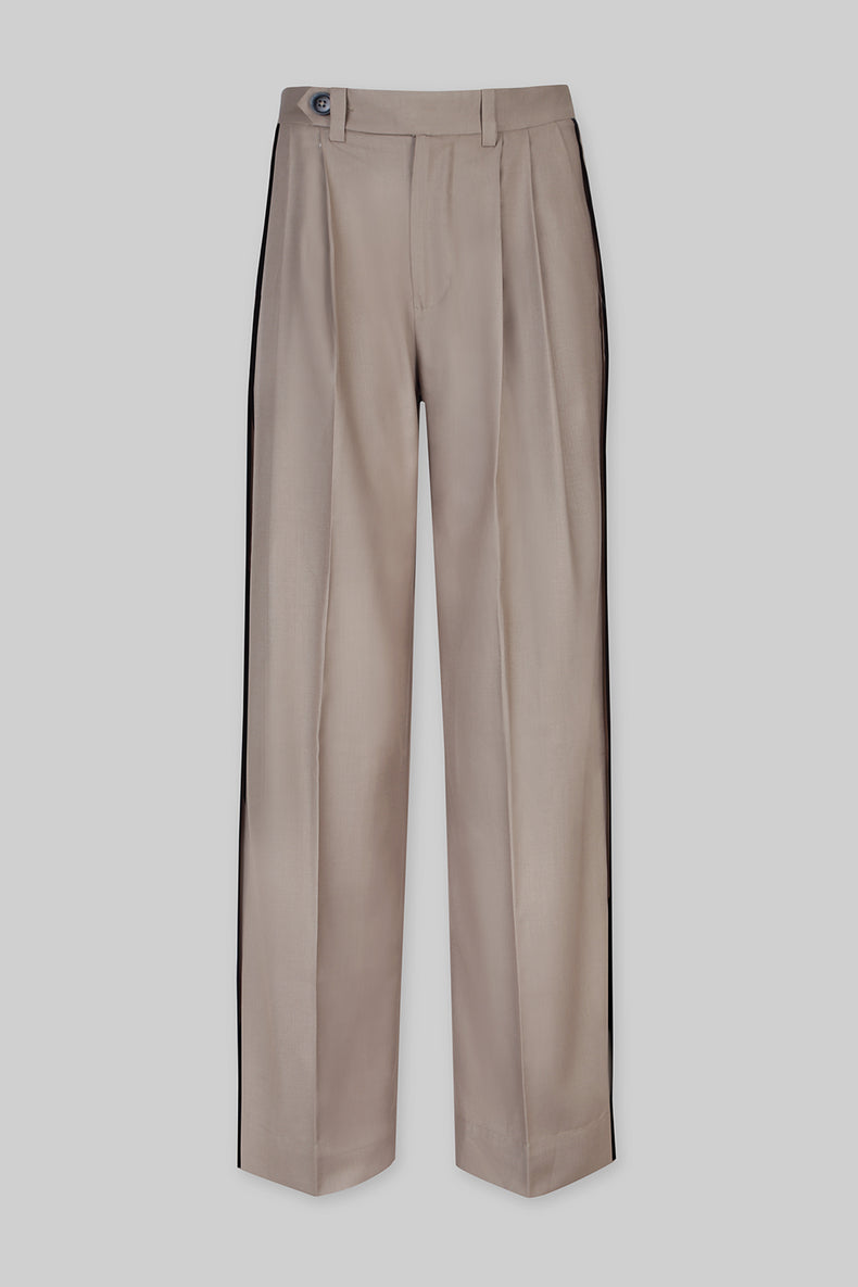 CORE PLEATED TROUSERS