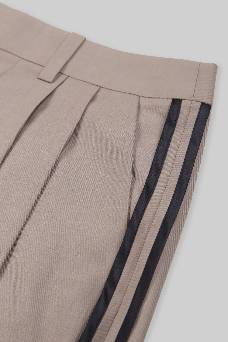 CORE PLEATED TROUSERS