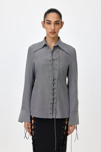 ROMY EYELET SHIRT