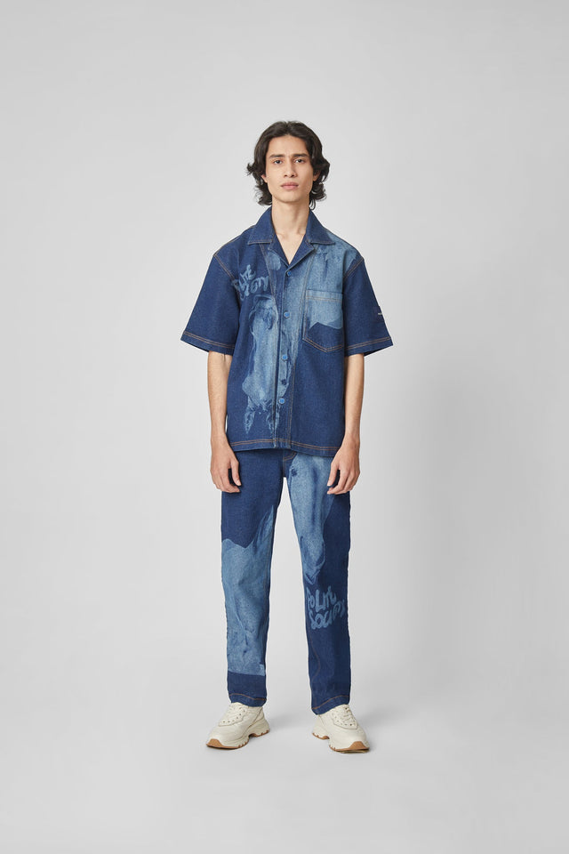 HORSE PRINT DENIM SHIRT - Polite Society