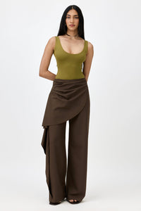 DRAPED TROUSERS