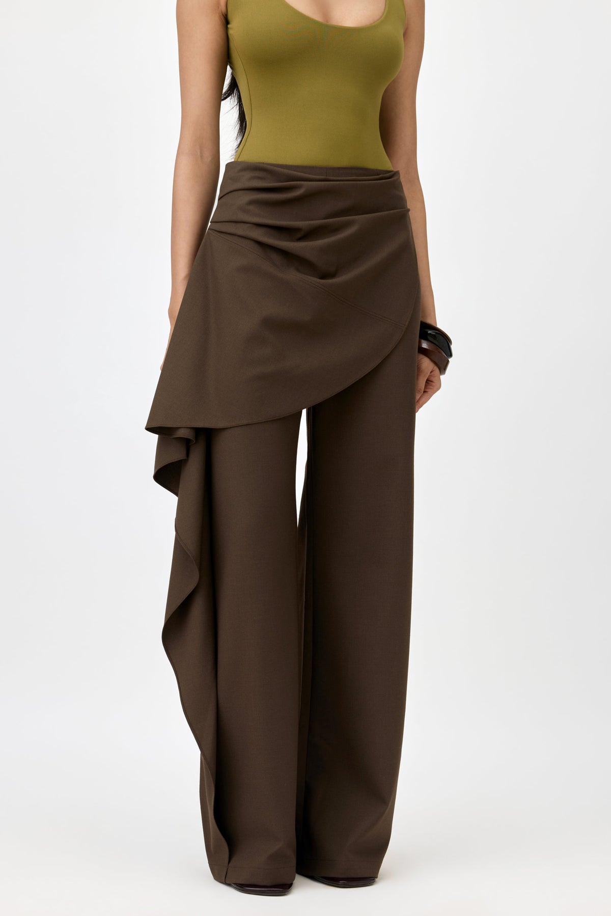 DRAPED TROUSERS