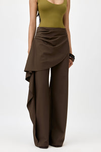 DRAPED TROUSERS