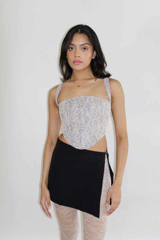 LACE BUSTIER TOP - Polite Society