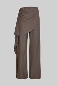 DRAPED TROUSERS