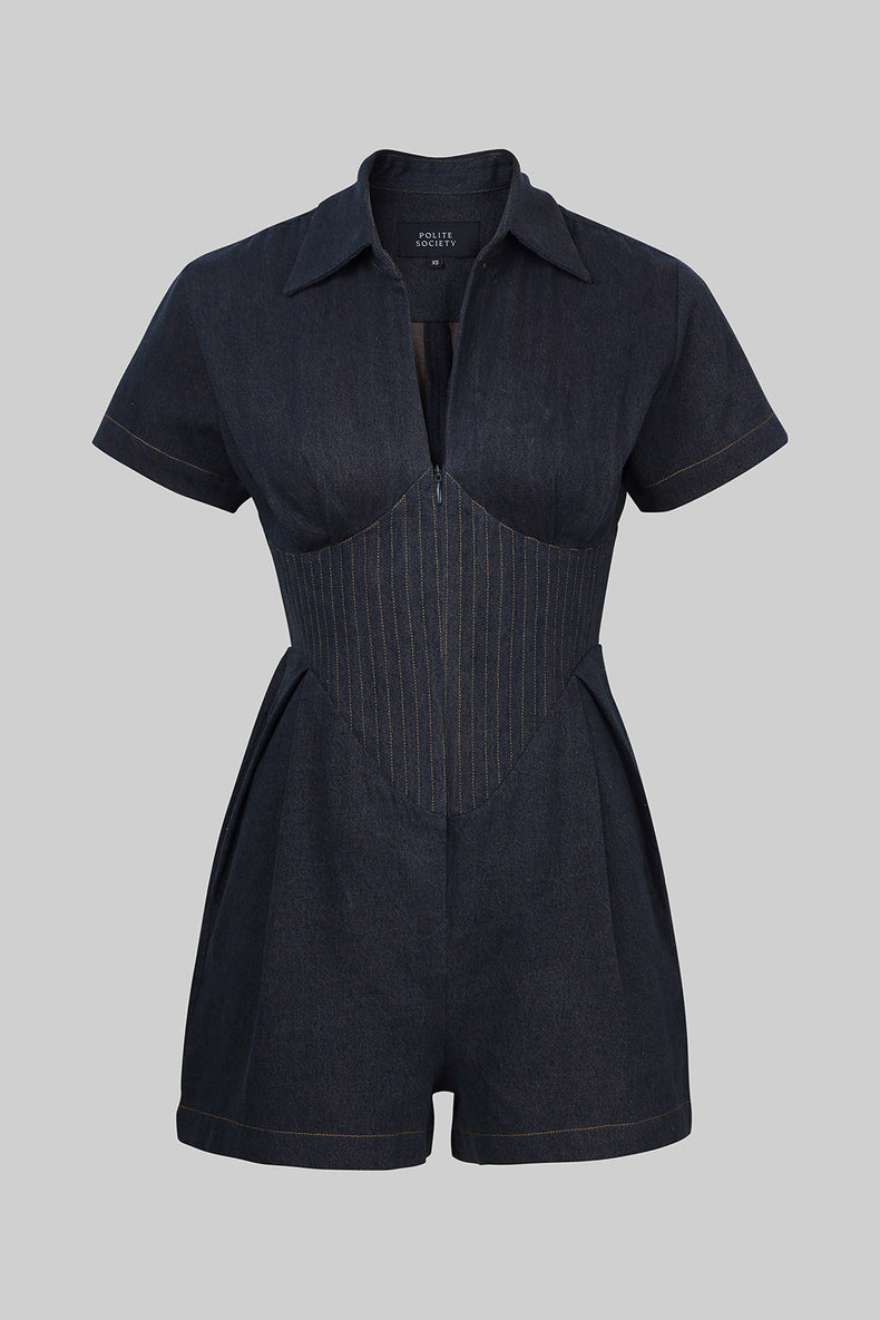 MEXI CORSET PLAYSUIT