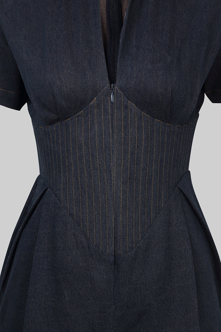 MEXI CORSET PLAYSUIT