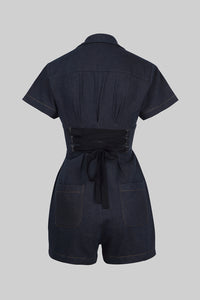 MEXI CORSET PLAYSUIT