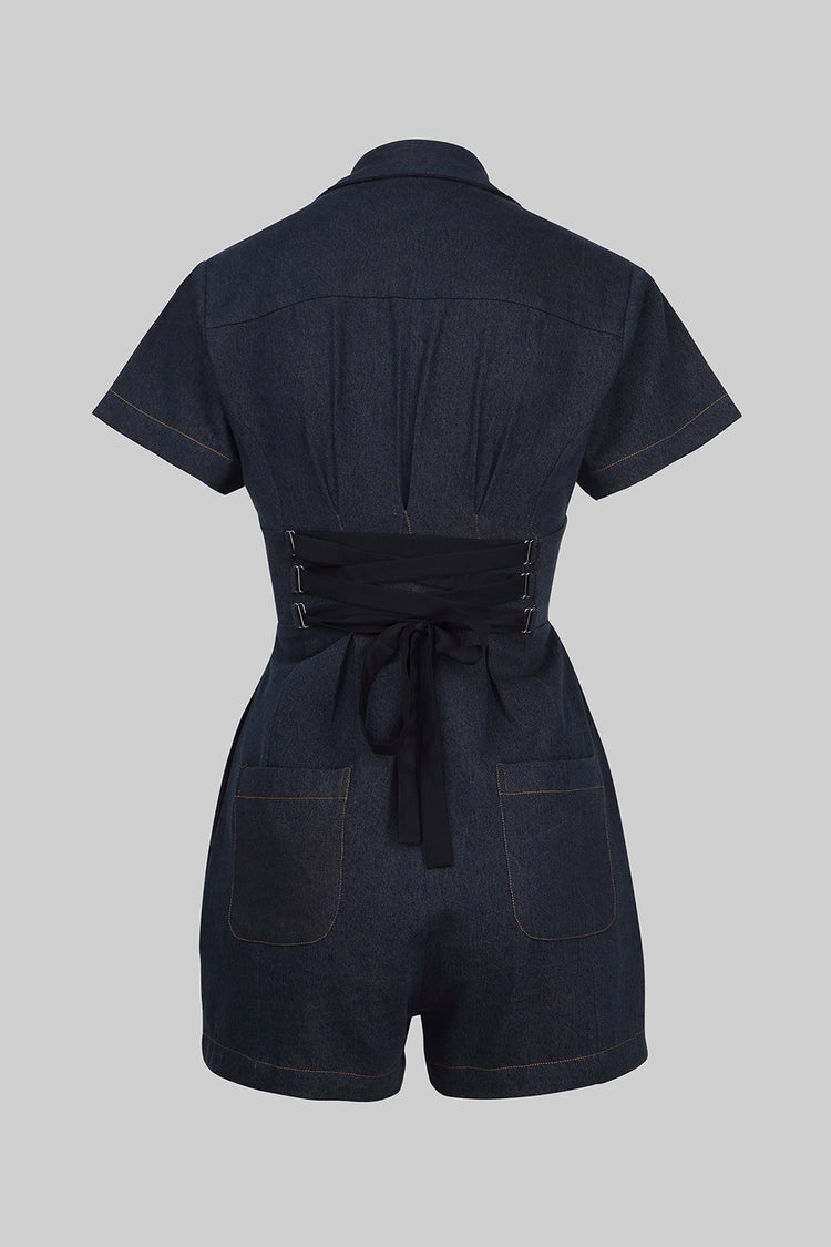MEXI CORSET PLAYSUIT