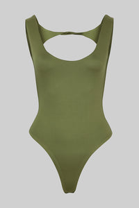 ELA PLUNGE NECK BODYSUIT